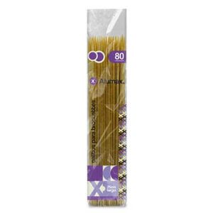 Palito brochette x 80 unidades