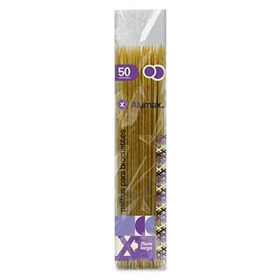 palito brochette x 50 unidades