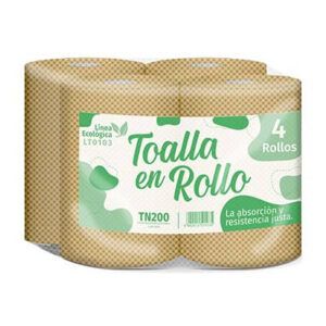Toalla en rollo ecológica natural