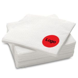 servilletas 33 x 33 eco impresa en 2 colores en papel tissue